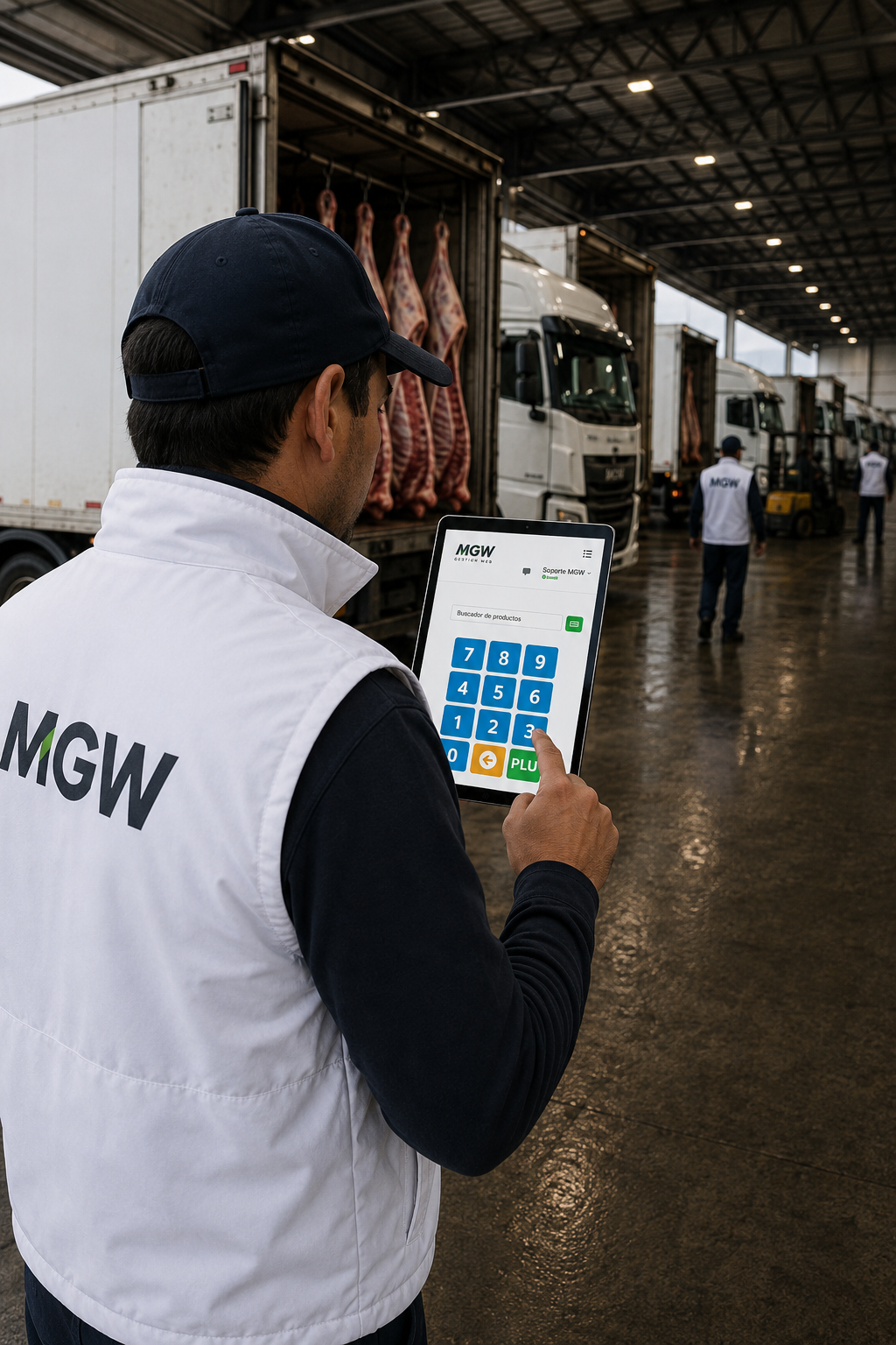 Aplicativo Tablet MGW para Medias Reses